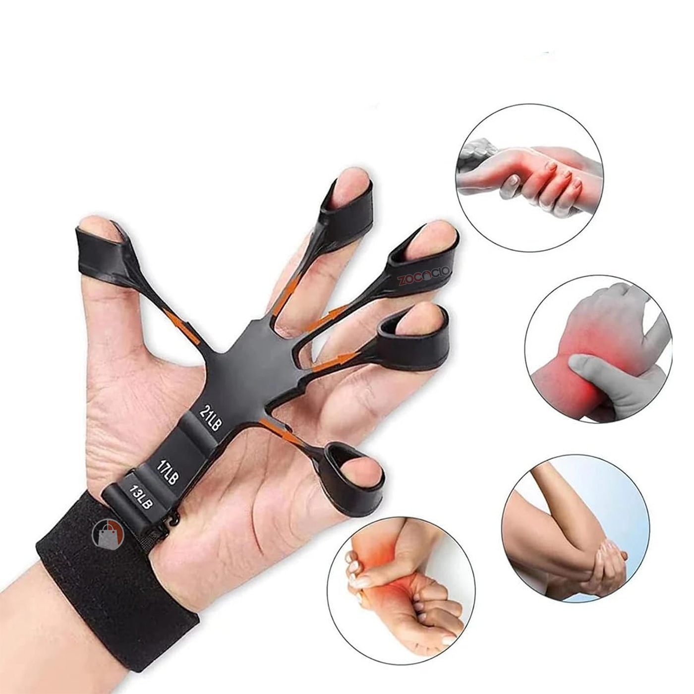 Miniatura 3 de Combox2 Ejercitador Dedos Fortalecedor